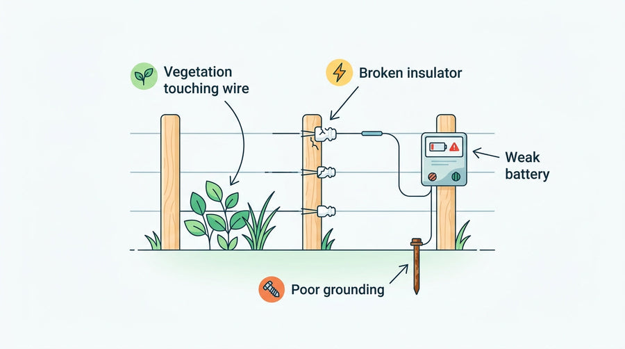 Electric Fence Troubleshooting: How to Find and Fix Low Voltage Fast