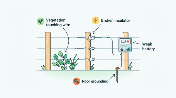 Electric Fence Troubleshooting: How to Find and Fix Low Voltage Fast